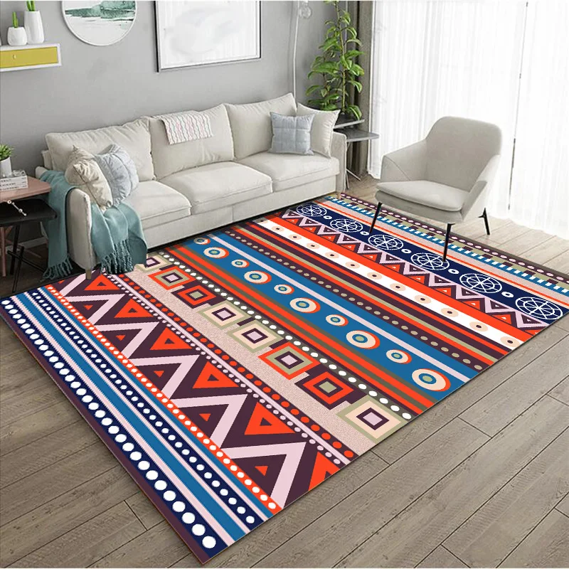 Home Non-Slip Absorbent Felt Carpet Ethnic Style Decorative Carpet Living Room Sofa Floor Mat Bedroom Large Area Bedside Pad
Home Non-Slip Absorbent Felt Carpet Ethnic Style Decorative Carpet Living Room Sofa Floor Mat Bedroom Large Area Bedside Pad