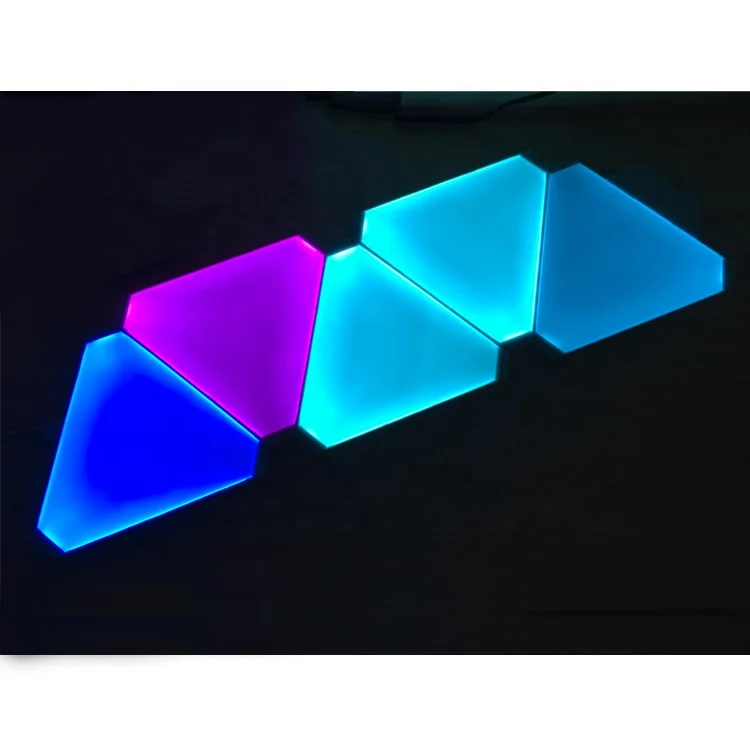 9 Pcs/Set Smart Multicolor Triangle LED Light Panels Music Wifi Control Night Club Lights Quantum Lamp Night Light Led
9 Pcs/Set Smart Multicolor Triangle LED Light Panels Music Wifi Control Night Club Lights Quantum Lamp Night Light Led