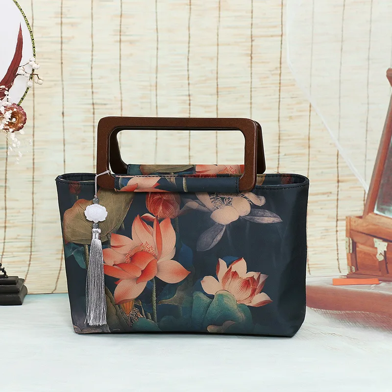 Super Vintage Fringe Tassel Flowers Bag Wood Hand Bags Women's Handbags Purses free shipping
Super Vintage Fringe Tassel Flowers Bag Wood Hand Bags Women's Handbags Purses free shipping
