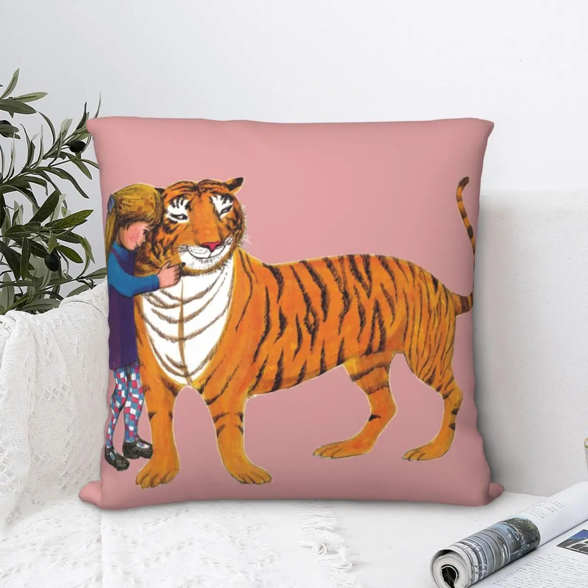 The Tiger Who Came To Tea Square Pillowcase Cushion Cover Comfort Pillow Case Polyester Throw Pillow cover Home sofa Living Room
The Tiger Who Came To Tea Square Pillowcase Cushion Cover Comfort Pillow Case Polyester Throw Pillow cover Home sofa Living Room