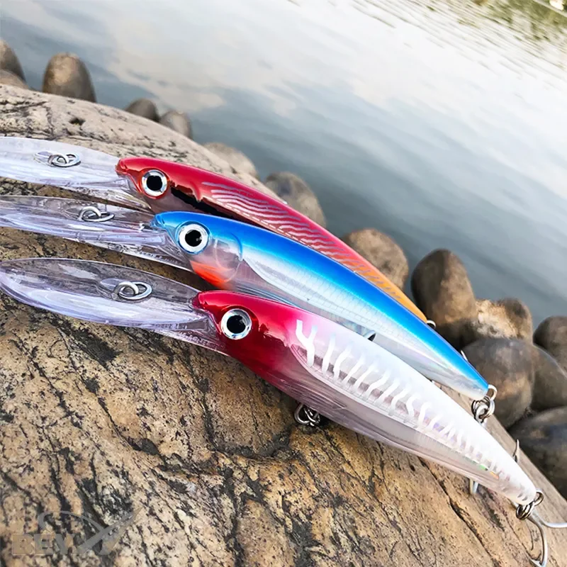 1Pcs 160mm 72.9g Big Heavy Minnow Trolling Lure Fishing Bait Deep Diving Seabass Trout Lure Isca Pesca Minnow Hard Bait 9130
1Pcs 160mm 72.9g Big Heavy Minnow Trolling Lure Fishing Bait Deep Diving Seabass Trout Lure Isca Pesca Minnow Hard Bait 9130
