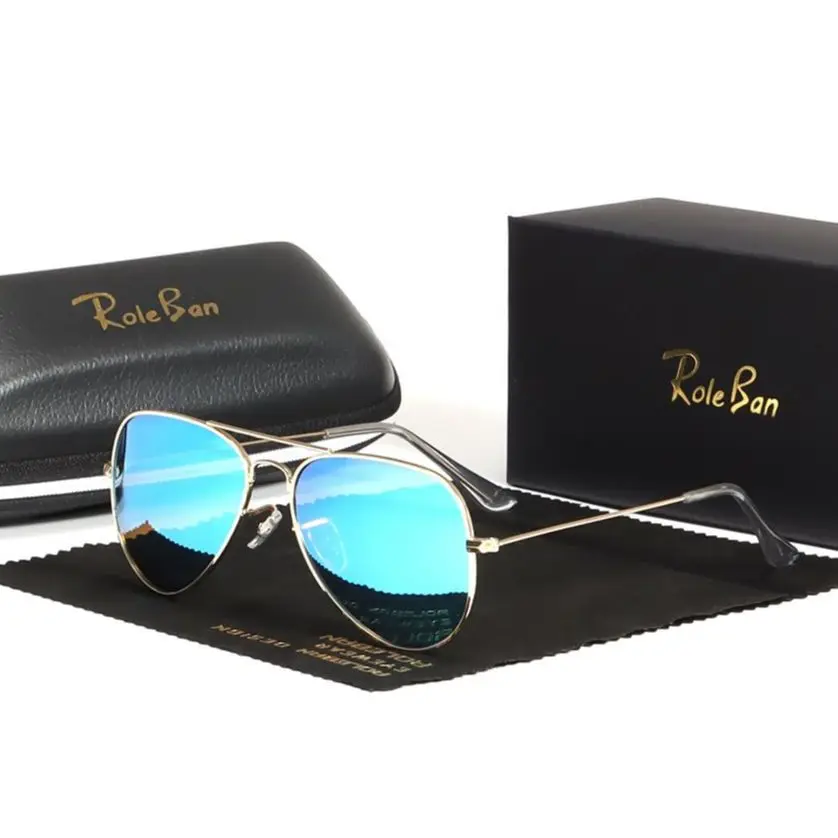 Brand Vintage Aviation Sunglasses Men Women Matte Metal Retro Designer Frame New Fashion Luxury Pilot Sun Glasses Bans UV400
Brand Vintage Aviation Sunglasses Men Women Matte Metal Retro Designer Frame New Fashion Luxury Pilot Sun Glasses Bans UV400