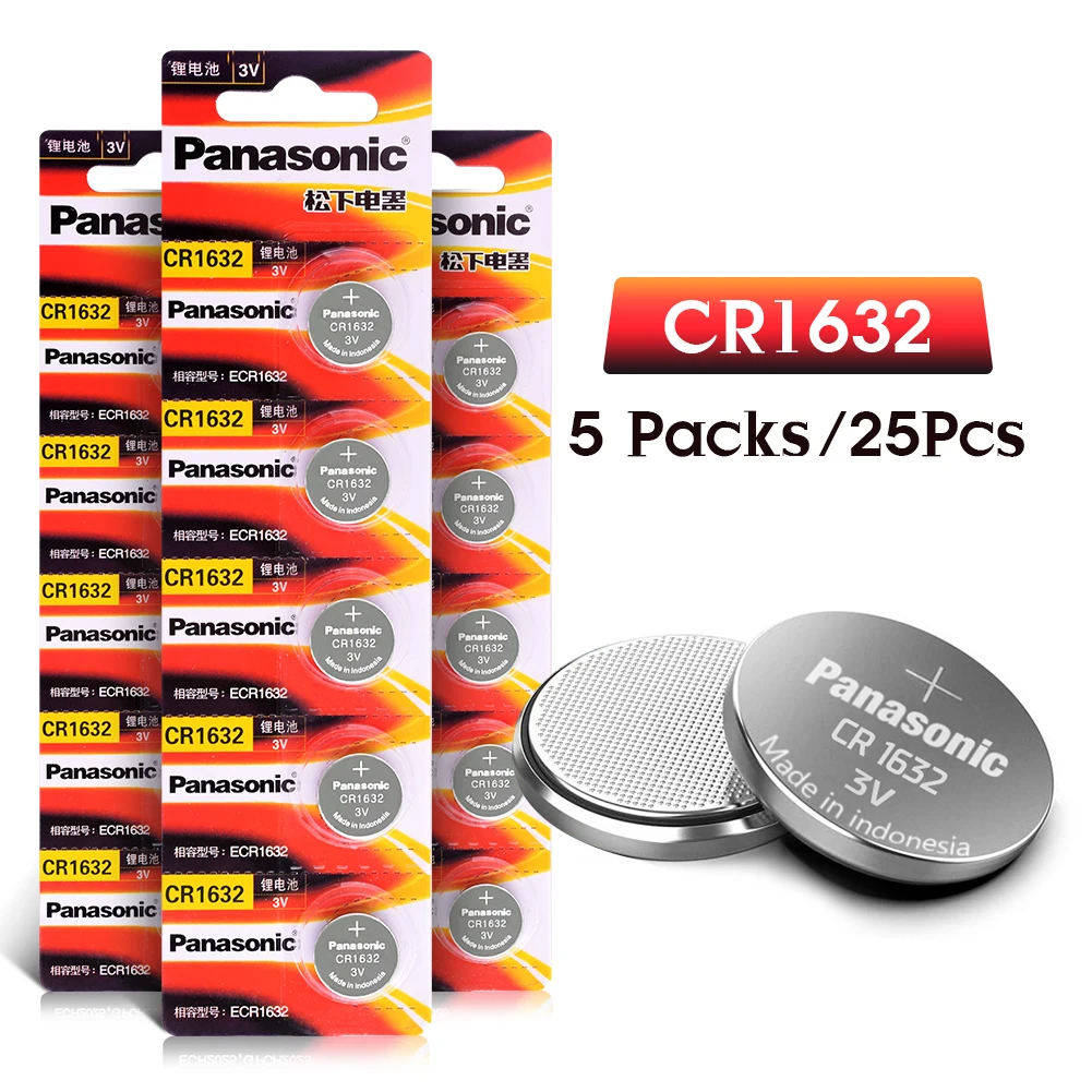 Литиевая батарейка Panasonic cr1632, пульт дистанционного управления DL1632 ECR1632 GPCE1632, 3 в, для игрушек
Литиевая батарейка Panasonic cr1632, пульт дистанционного управления DL1632 ECR1632 GPCE1632, 3 в, для игрушек