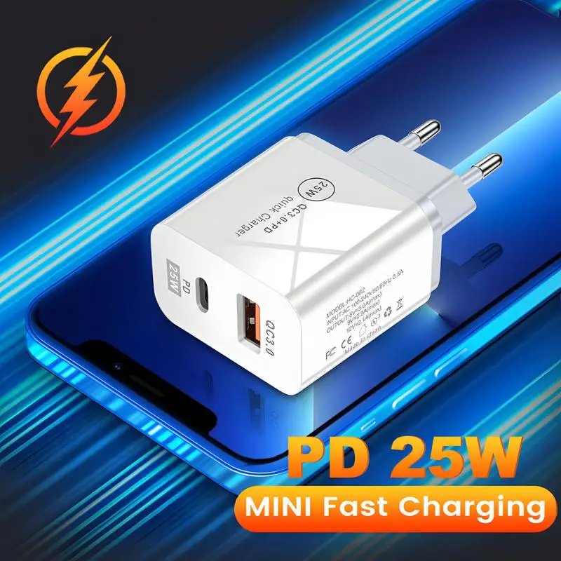25W USB C Charger PD Fast Charger Wall Travel Fast Charging For iPhone 13 12 Max 11 USB C Mobile Phone PD Charger
25W USB C Charger PD Fast Charger Wall Travel Fast Charging For iPhone 13 12 Max 11 USB C Mobile Phone PD Charger