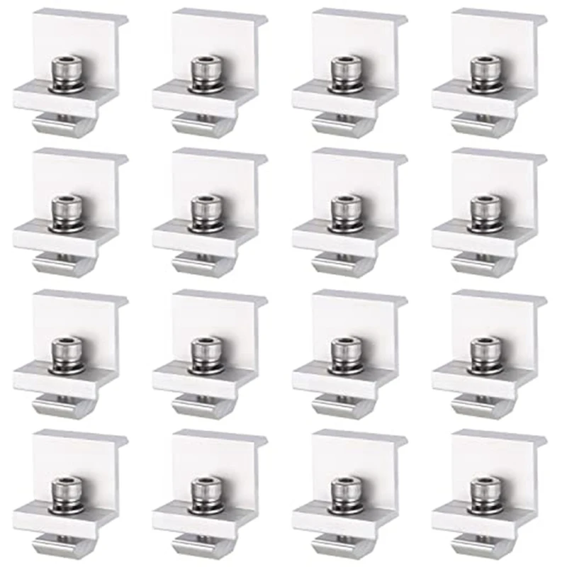 16PCS Solar Module Bracket End Clamp, 35Mm Module Bracket End Clamp, Solar Panel Bracket Clamp,Solar Module Bracket Kit
16PCS Solar Module Bracket End Clamp, 35Mm Module Bracket End Clamp, Solar Panel Bracket Clamp,Solar Module Bracket Kit