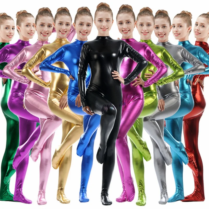 Sexy Female Women Faux Leather Catsuit PVC Latex Bodysuit Shiny Metallic Jumpsuit Tight Zentai Suit Halloween Cosplay Costume
Sexy Female Women Faux Leather Catsuit PVC Latex Bodysuit Shiny Metallic Jumpsuit Tight Zentai Suit Halloween Cosplay Costume