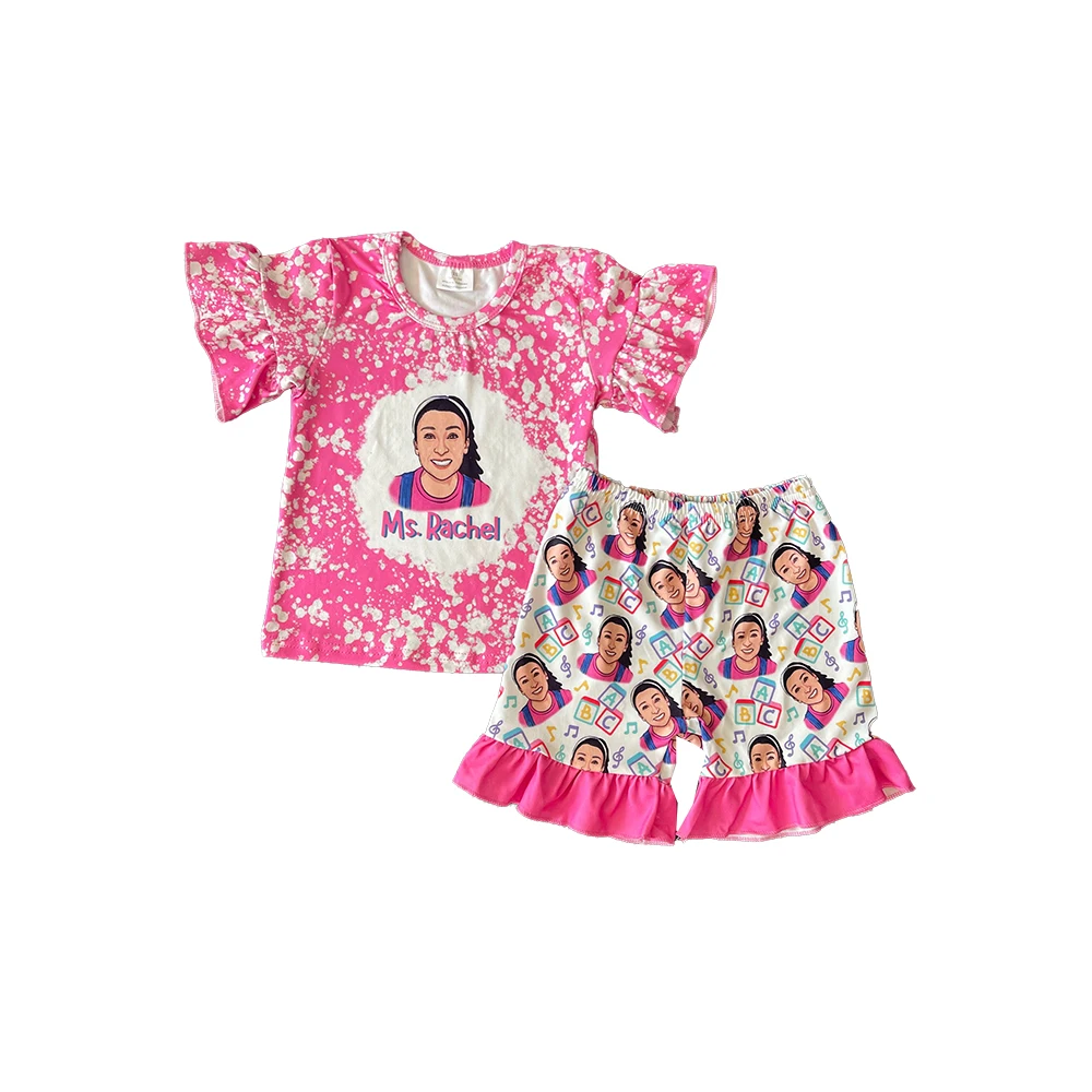 Wholesale Baby Girls Boutique Children Clothing Short Sleeves Letter Shirt Sets Kids Shirt Pink girls Pants Fashion Outfit
Wholesale Baby Girls Boutique Children Clothing Short Sleeves Letter Shirt Sets Kids Shirt Pink girls Pants Fashion Outfit