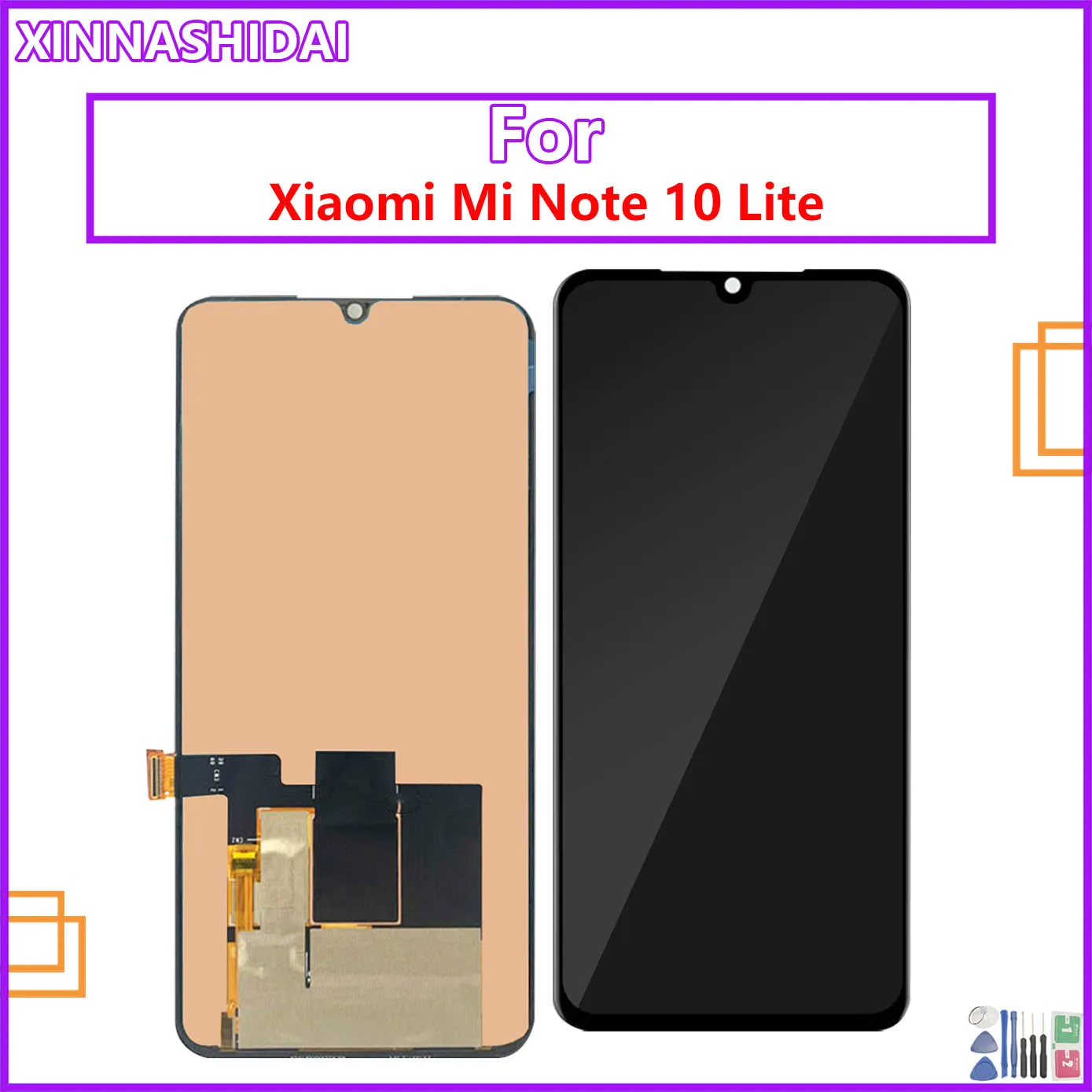 For Xiaomi Mi Note 10 Lite LCD Screen Touch Digitizer Assembly 6.47" AMOLED Display For Mi Note10 Lite LCD
For Xiaomi Mi Note 10 Lite LCD Screen Touch Digitizer Assembly 6.47" AMOLED Display For Mi Note10 Lite LCD