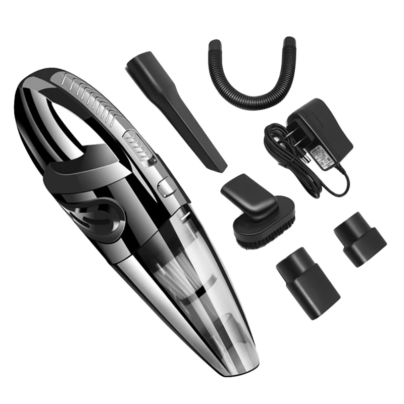 6000Pa Car Vacuum Cleaner Portable Handheld Cordless Powerful Cyclone Suction Wet/Dry Vacuum for Auto Home US Plug
6000Pa Car Vacuum Cleaner Portable Handheld Cordless Powerful Cyclone Suction Wet/Dry Vacuum for Auto Home US Plug