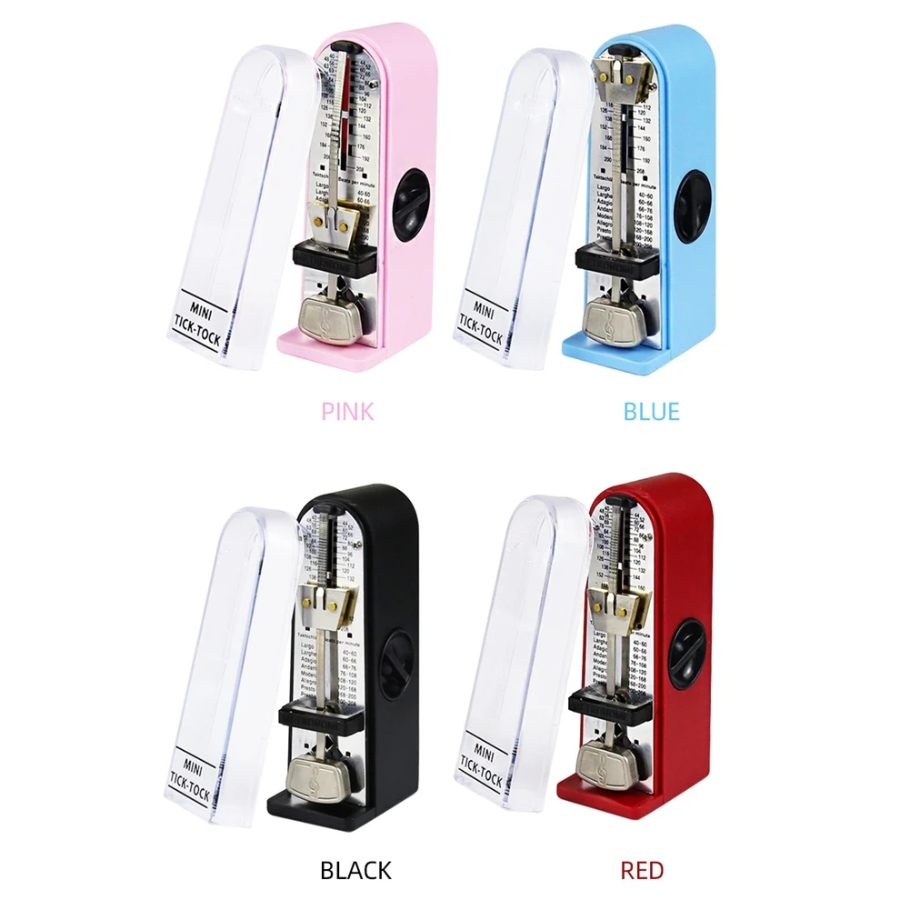 1x Mechanical Metronome For Piano Guitar Mechanical Metronome 11Cm Metal&Plastic Mini Portable Metronome Train Music Speed
1x Mechanical Metronome For Piano Guitar Mechanical Metronome 11Cm Metal&Plastic Mini Portable Metronome Train Music Speed