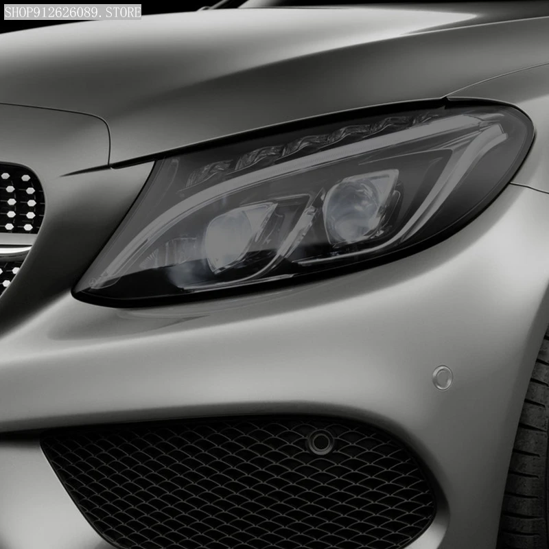Car Headlight Protective Film Smoked Black Tint Wrap Vinyl Transparent TPU Sticker For Mercedes Benz C Class W205 C63 AMG S205
Car Headlight Protective Film Smoked Black Tint Wrap Vinyl Transparent TPU Sticker For Mercedes Benz C Class W205 C63 AMG S205