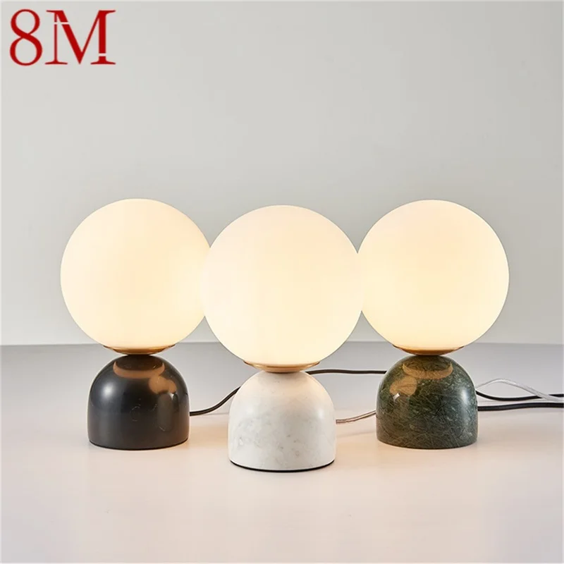 8M Nordic Table Lamp LED Vintage Glass Creative Design Marble Desk Light Modern For Home Living Room Bedroom Bedside Decor
8M Nordic Table Lamp LED Vintage Glass Creative Design Marble Desk Light Modern For Home Living Room Bedroom Bedside Decor
