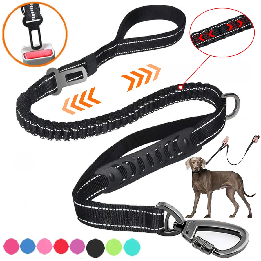 Pet Dog Leash with Car Seat Belt Shock Absorbing Reflective Multifunction Dog Harness Leash Running Dog Leashes Pet Supplies
Pet Dog Leash with Car Seat Belt Shock Absorbing Reflective Multifunction Dog Harness Leash Running Dog Leashes Pet Supplies