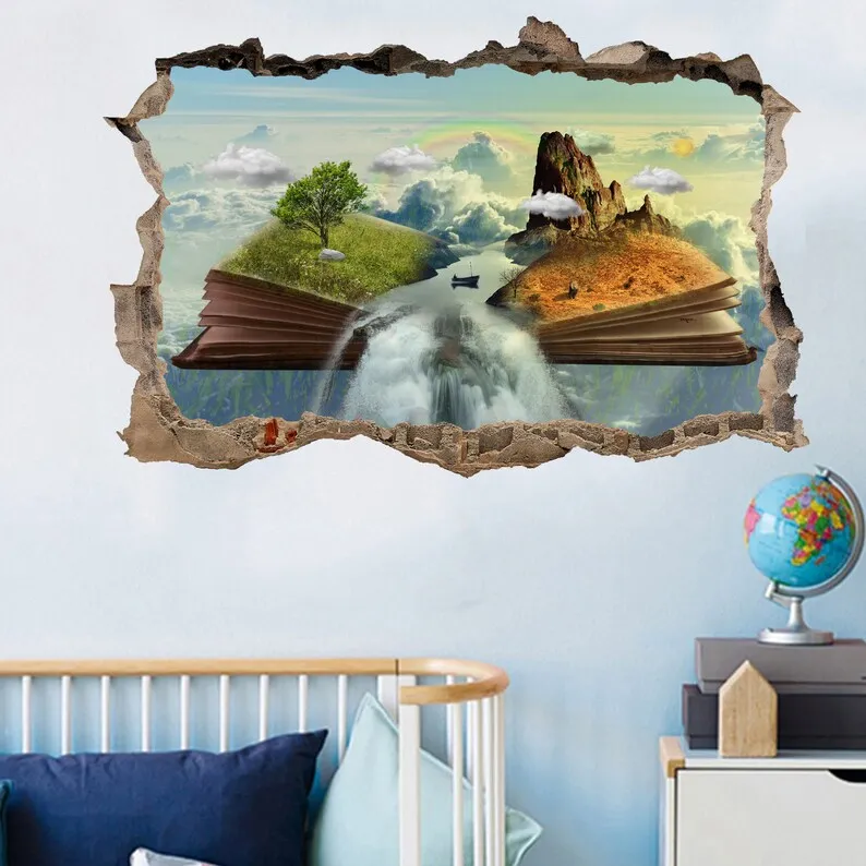 Fantasy Book Magic Enchanted Wall Sticker Art Poster Mural Decal Room Office Nursery Decor ID217
Fantasy Book Magic Enchanted Wall Sticker Art Poster Mural Decal Room Office Nursery Decor ID217