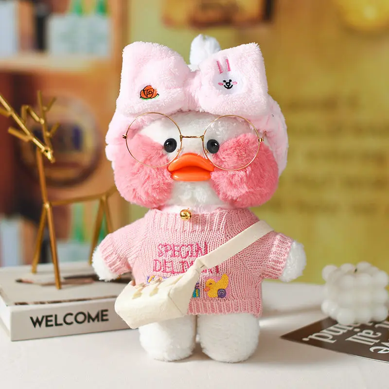LaLafanfan 30cm Cafe Duck Plush Toy Stuffed Soft Kawaii Duck Doll Animal Pillow Birthday Gift for Kids Children Valentine Gifts
LaLafanfan 30cm Cafe Duck Plush Toy Stuffed Soft Kawaii Duck Doll Animal Pillow Birthday Gift for Kids Children Valentine Gifts