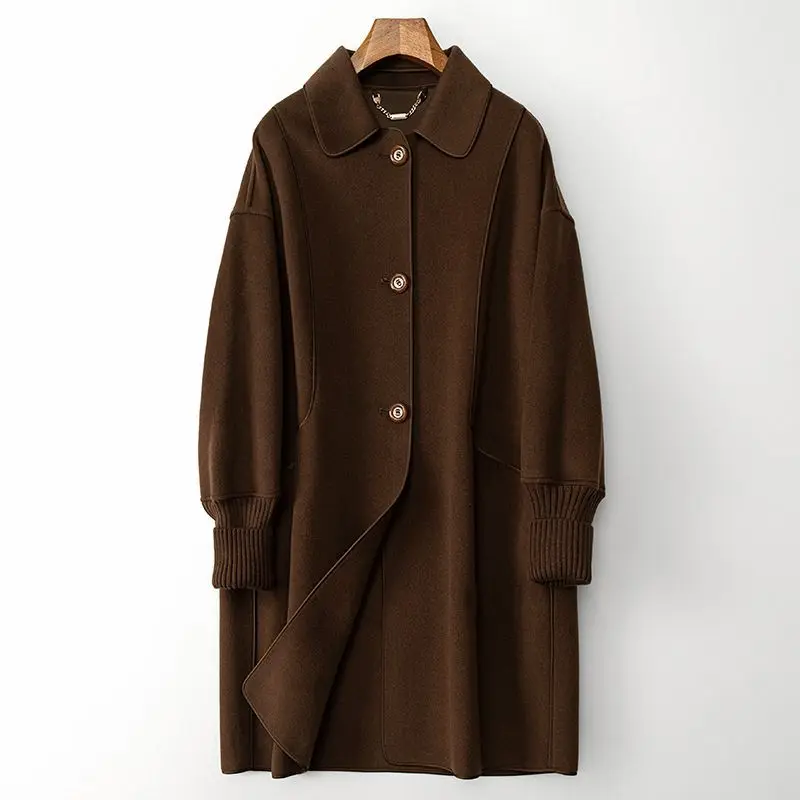 2023 New Woolen coat,Apparel 10% Cashmere 90% Superfine Cotton Wool Autumn Double-sided Coat New Coat for Women
2023 New Woolen coat,Apparel 10% Cashmere 90% Superfine Cotton Wool Autumn Double-sided Coat New Coat for Women