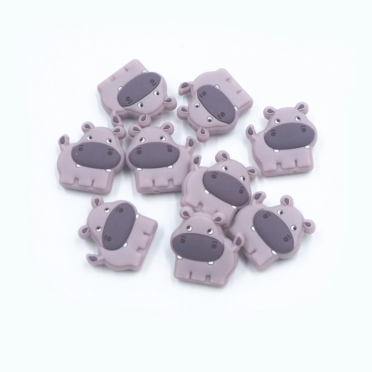 Chenkai 10PCS Rhinoceros Focal Beads Silicone Charms For Pen Making Character Beads For Beadable Pen Baby Pacifier Dummy Chains
Chenkai 10PCS Rhinoceros Focal Beads Silicone Charms For Pen Making Character Beads For Beadable Pen Baby Pacifier Dummy Chains