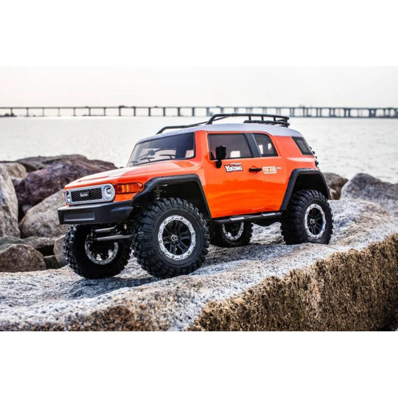 YIKONG 1/10 4*4 RC Crawler Car YK4103 FJ ESC Motor Servo Light Radio System Assembled Orange for CRUISER Model TH20350-SMT7
YIKONG 1/10 4*4 RC Crawler Car YK4103 FJ ESC Motor Servo Light Radio System Assembled Orange for CRUISER Model TH20350-SMT7