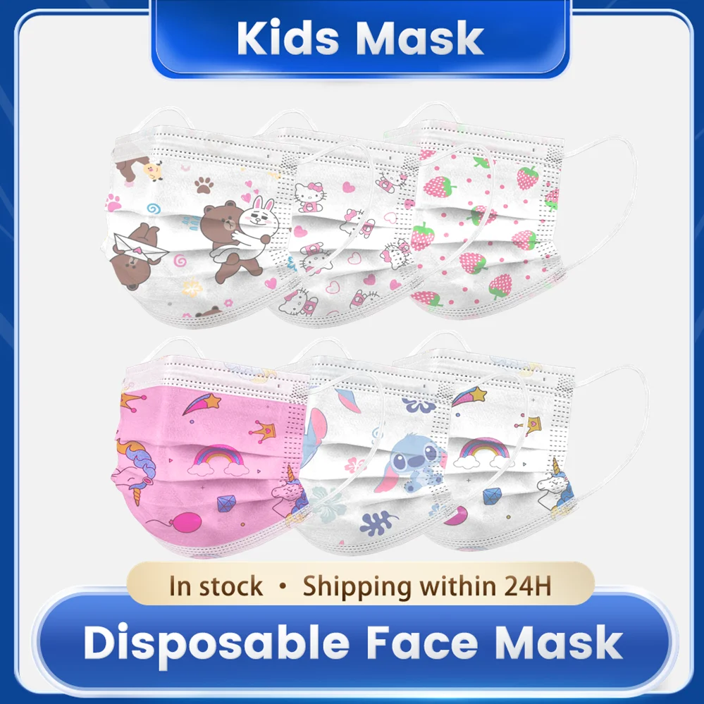 50/100/200pcs Child Disposable Face Masks Kids 3 Ply Mask Children Non-wove Anti-dust Masks Mascarillas Infantiles
50/100/200pcs Child Disposable Face Masks Kids 3 Ply Mask Children Non-wove Anti-dust Masks Mascarillas Infantiles