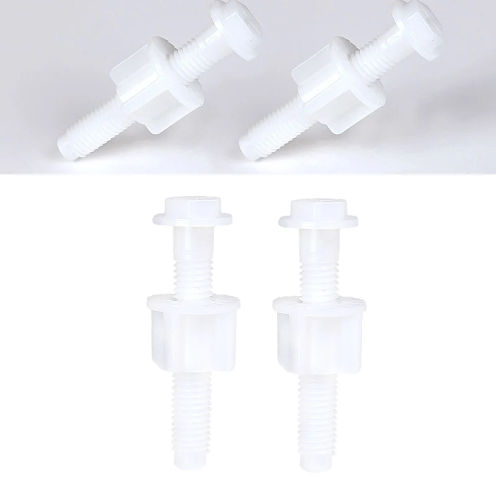 2pcs Toilet Hinge Bolts Screw Fixing Fitting Kit Repair Bolts Plastic Universal Replacement Toilet Lid Set Screws Bathroom Parts
2pcs Toilet Hinge Bolts Screw Fixing Fitting Kit Repair Bolts Plastic Universal Replacement Toilet Lid Set Screws Bathroom Parts