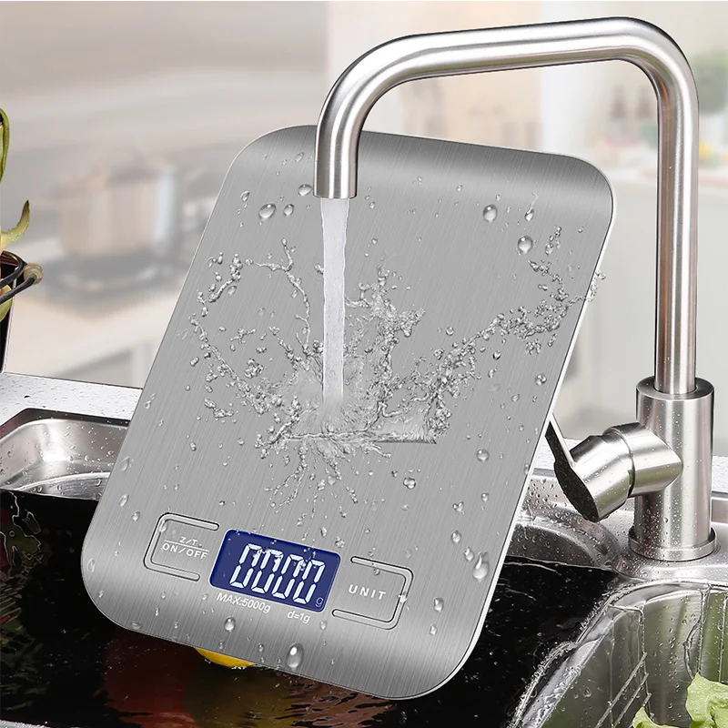 10/5/3Kg Kitchen Scales Stainless Steel Weighing For Food Diet Postal Balance Measuring LCD Precision Electronic
10/5/3Kg Kitchen Scales Stainless Steel Weighing For Food Diet Postal Balance Measuring LCD Precision Electronic
