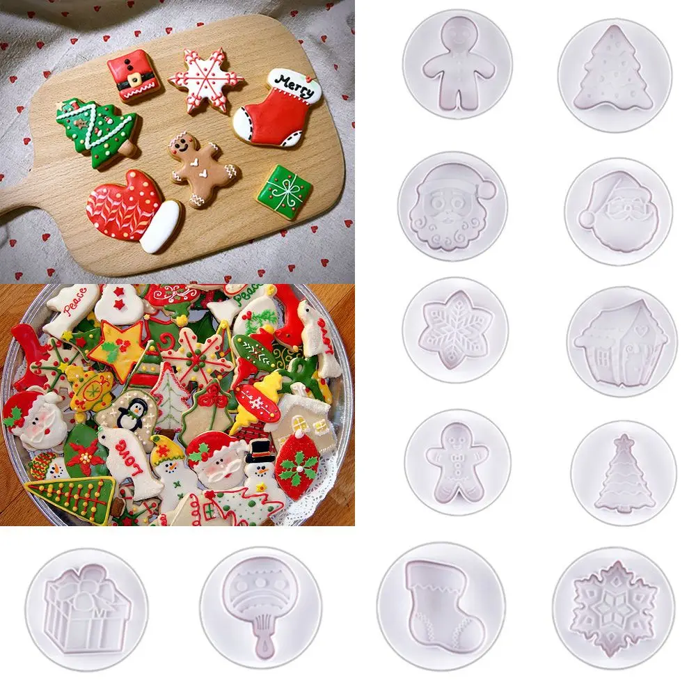 New Year Cake decoration Press Baking tools Santa Claus Cookie mold Spring mould Christmas
New Year Cake decoration Press Baking tools Santa Claus Cookie mold Spring mould Christmas