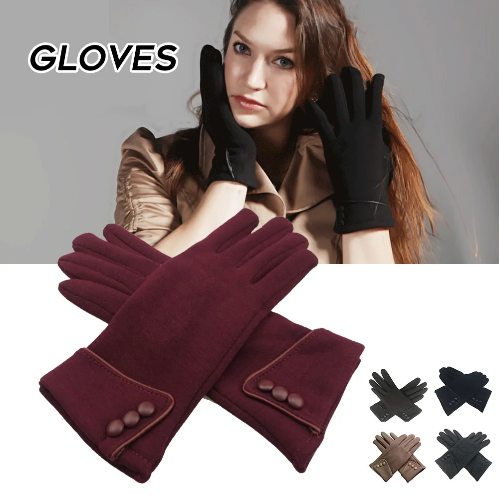 Women's Winter Gloves Vintage Full Finger Gloves Windproof For Cold Weather Touch Screen Driving Gloves For Ladies Girls Nin668
Women's Winter Gloves Vintage Full Finger Gloves Windproof For Cold Weather Touch Screen Driving Gloves For Ladies Girls Nin668