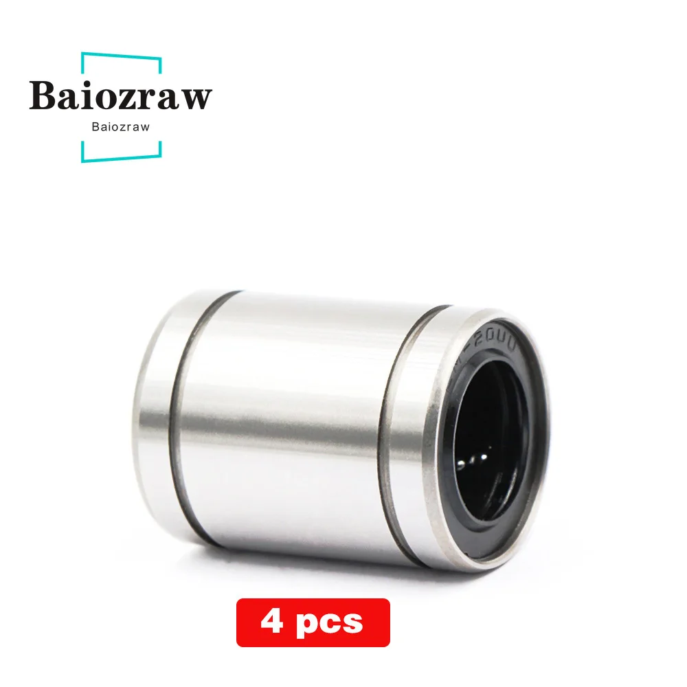 4PCS LM12UU LM16UU LM20UU LM25U LM30UU LM35UU LM4UULinear Bushing CNC Linear Bearings for Rods Liner Rail Linear Shaft
4PCS LM12UU LM16UU LM20UU LM25U LM30UU LM35UU LM4UULinear Bushing CNC Linear Bearings for Rods Liner Rail Linear Shaft