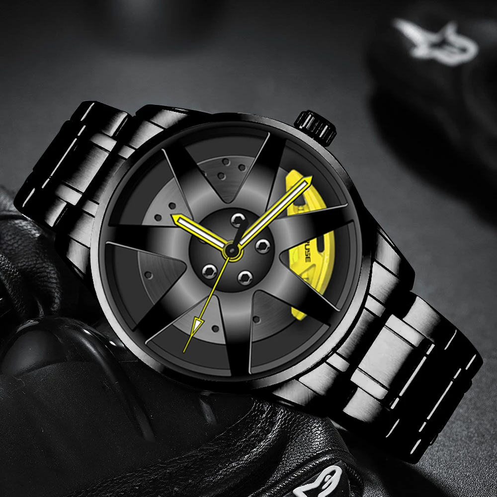 reloj hombre 2022 Luxury Sports Car Wheel Mens Watches Stainless Steel Waterproof Watch Men Wheel Hub Quartz Leather WristWatch
reloj hombre 2022 Luxury Sports Car Wheel Mens Watches Stainless Steel Waterproof Watch Men Wheel Hub Quartz Leather WristWatch