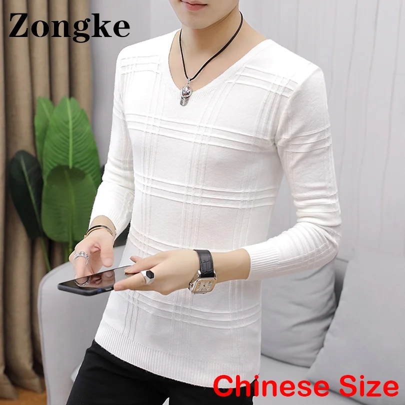 Zongke Thin Men Sweater V Neck Fall Sweaters For Men Clothing Pullover Men Knitwear Tops 2XL 2022 Autumn New Arrivals
Zongke Thin Men Sweater V Neck Fall Sweaters For Men Clothing Pullover Men Knitwear Tops 2XL 2022 Autumn New Arrivals
