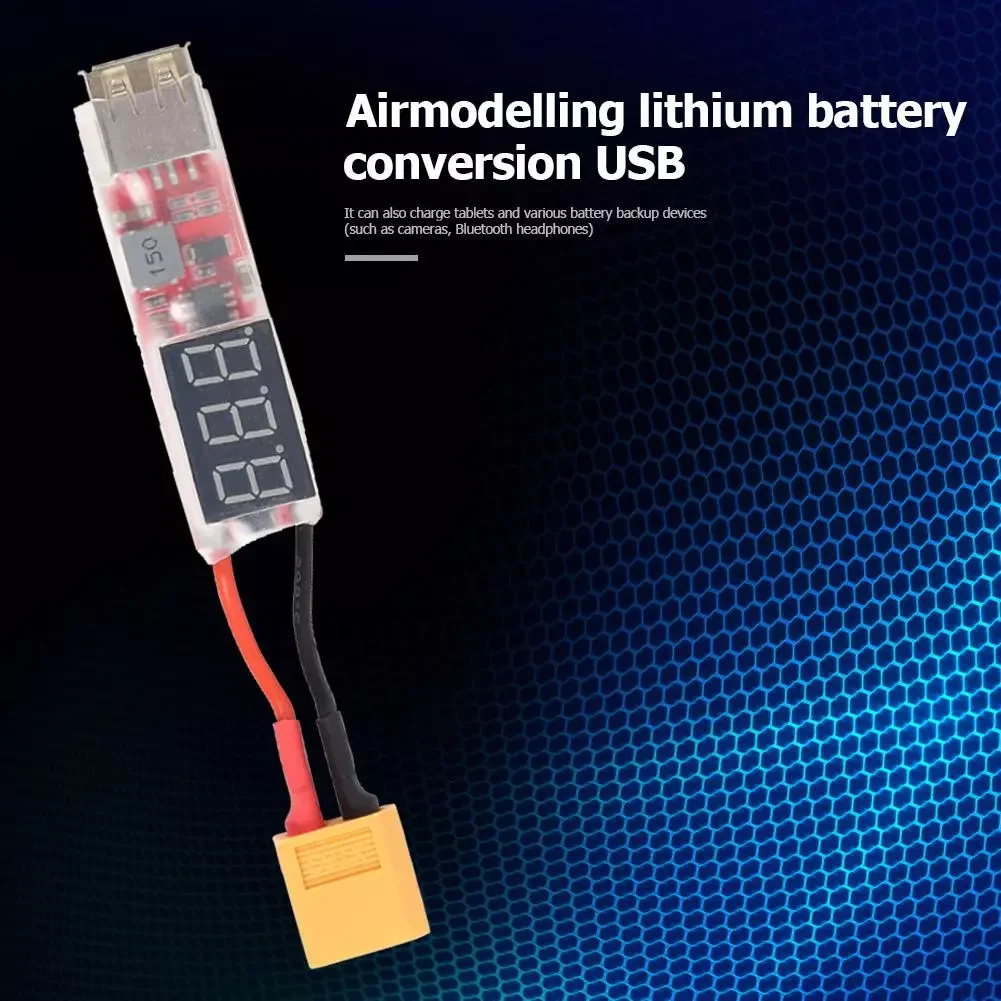 2S-6S литий-полимерная литиевая батарея XT60 разъем к USB зарядное устройство преобразователь плата адаптера
2S-6S литий-полимерная литиевая батарея XT60 разъем к USB зарядное устройство преобразователь плата адаптера
