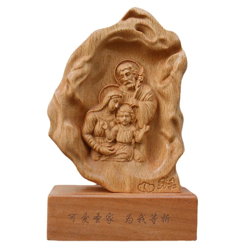 Solid Wood Carving Our Lady of God Saint Joseph statues Catholic christ Jesus Ornament Home Decor Crafts church supplies
Solid Wood Carving Our Lady of God Saint Joseph statues Catholic christ Jesus Ornament Home Decor Crafts church supplies