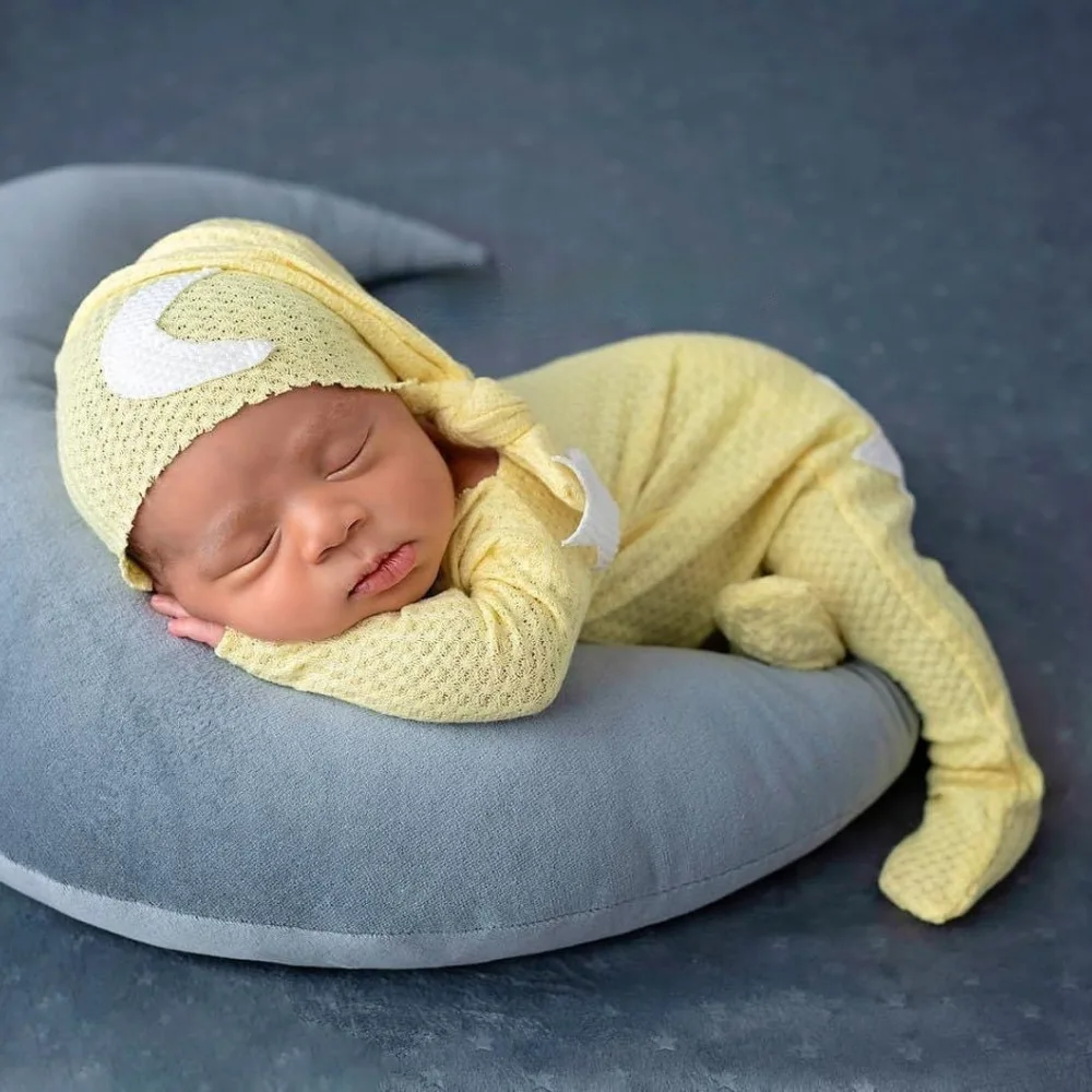 Baby Photo Props Boy Girls Knitted Jumpsuit Long Tail Hat Outfit Star Moon Photography Props Newborn Photography Accessories
Baby Photo Props Boy Girls Knitted Jumpsuit Long Tail Hat Outfit Star Moon Photography Props Newborn Photography Accessories