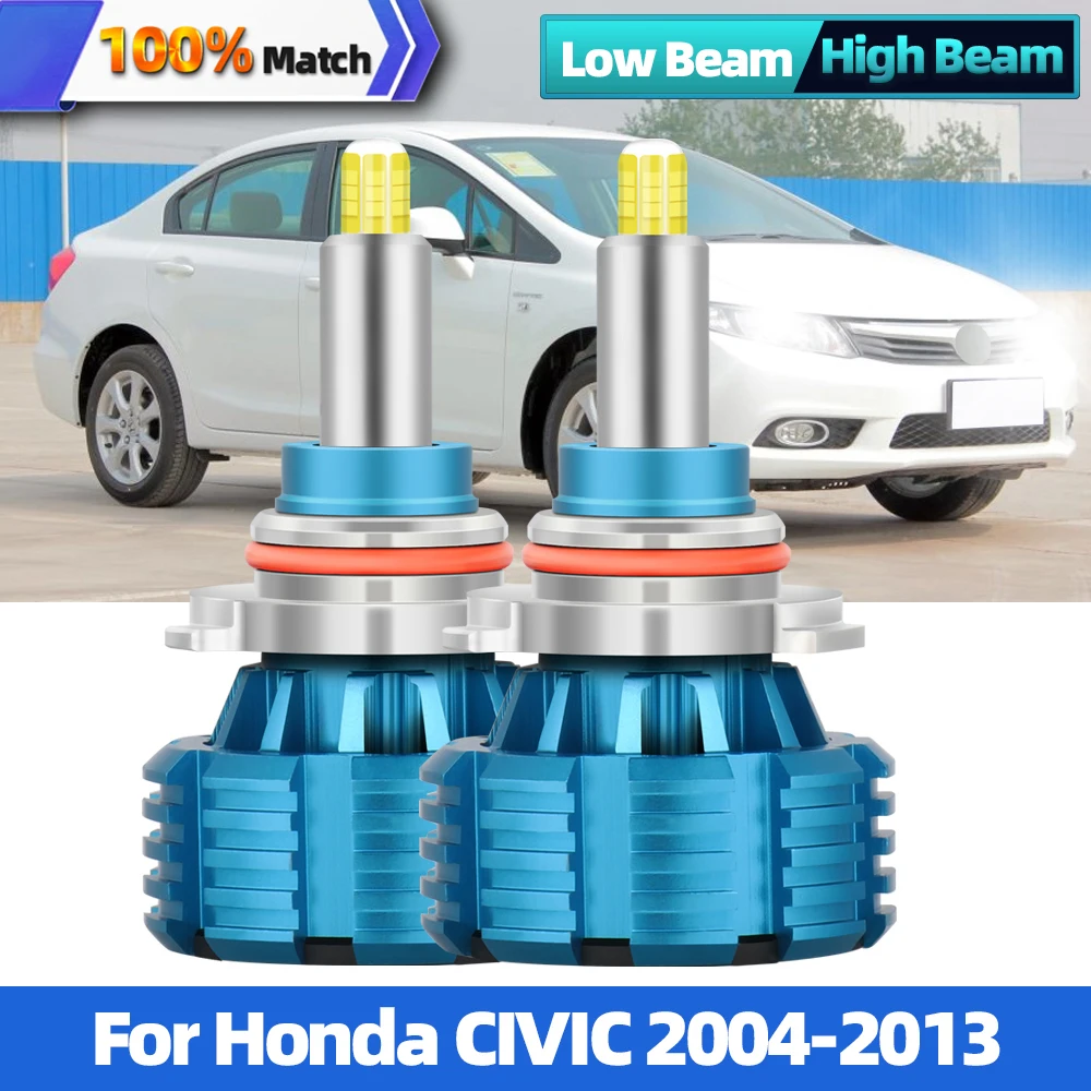 2Pcs LED Car Headlight 9005 9006 HB3 HB4 Auto Headlamp Car Light Bulbs 6000K High Low Beam Led Lamp For Honda CIVIC 2004-2013
2Pcs LED Car Headlight 9005 9006 HB3 HB4 Auto Headlamp Car Light Bulbs 6000K High Low Beam Led Lamp For Honda CIVIC 2004-2013