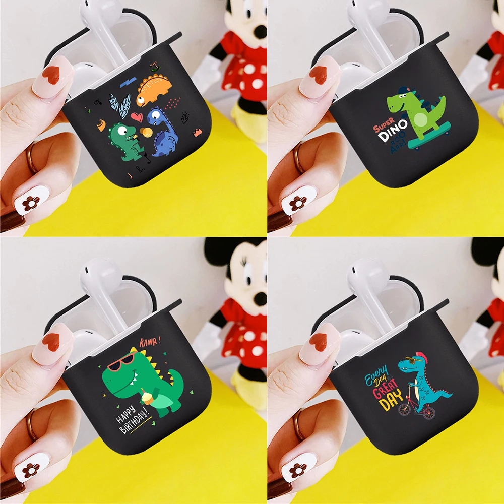 2022 Silicone cover for Airpods 1/2 Earphone Cartoon cute animal dinosaur soft Fundas Airpods Case Air Pods Charging Box Bags
2022 Silicone cover for Airpods 1/2 Earphone Cartoon cute animal dinosaur soft Fundas Airpods Case Air Pods Charging Box Bags
