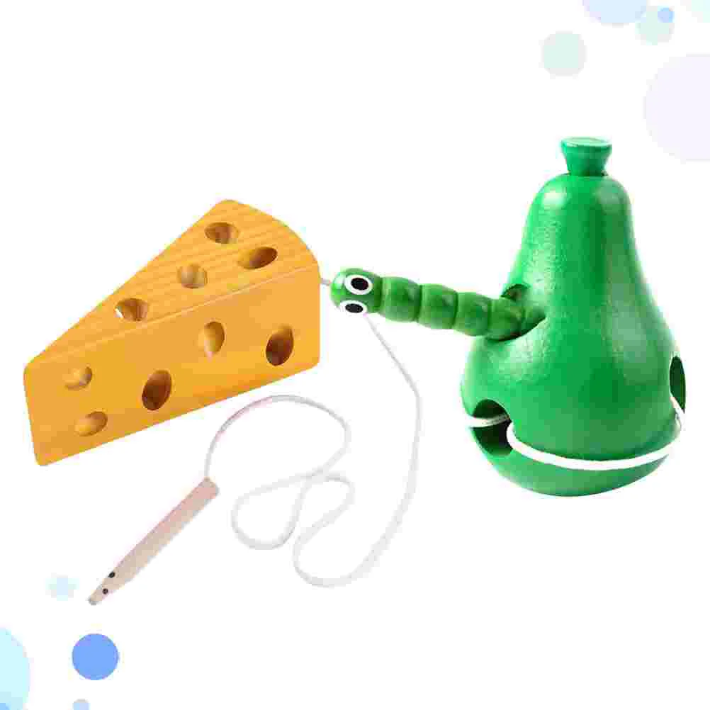 2 Pcs Kindergarten Toy Kids Threading Cheese Educational Bamboo Pear Treading Teaching Toys
2 Pcs Kindergarten Toy Kids Threading Cheese Educational Bamboo Pear Treading Teaching Toys