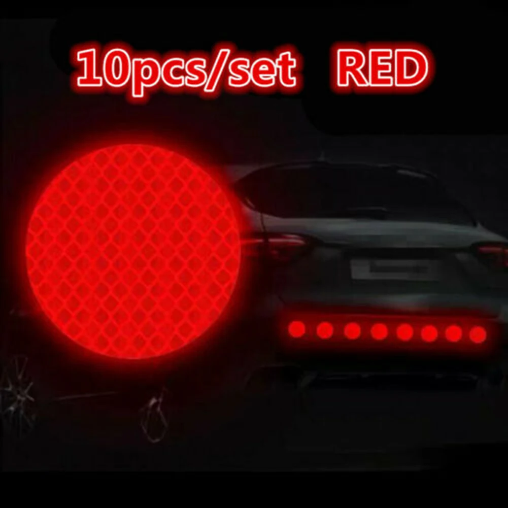 Trim Sticker Motorcycles PET Parts 5cm Accessories Bumper Circle Red Reflective Round Universal 10pcs Brand New
Trim Sticker Motorcycles PET Parts 5cm Accessories Bumper Circle Red Reflective Round Universal 10pcs Brand New