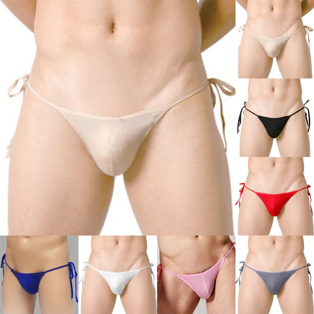 Mens Sexy Gay G-string Lingerie Bulge Pouch Underwear Briefs Thongs Male Bikini Backless Underpants T-back Viscose 7colors
Mens Sexy Gay G-string Lingerie Bulge Pouch Underwear Briefs Thongs Male Bikini Backless Underpants T-back Viscose 7colors
