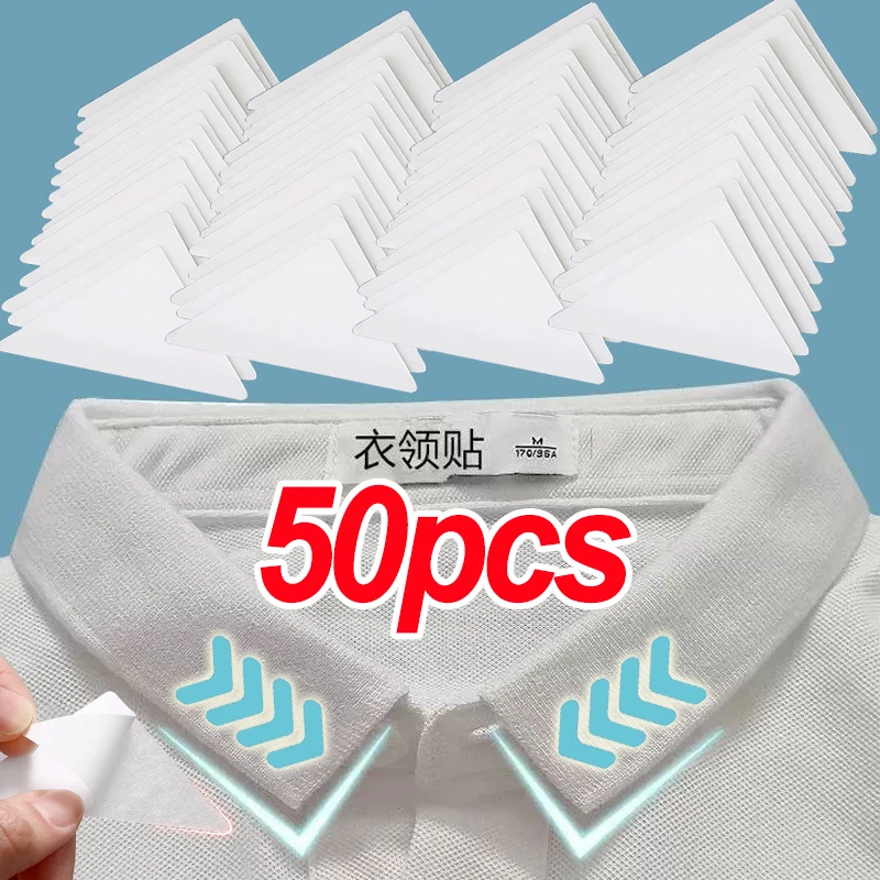 Collar Sticker Shirts T-Shirt Stand Collar Shaper Anti-roll Fixed Pads Adhesive Pad Invisible Sticky Stickers Fastener Men Women
Collar Sticker Shirts T-Shirt Stand Collar Shaper Anti-roll Fixed Pads Adhesive Pad Invisible Sticky Stickers Fastener Men Women