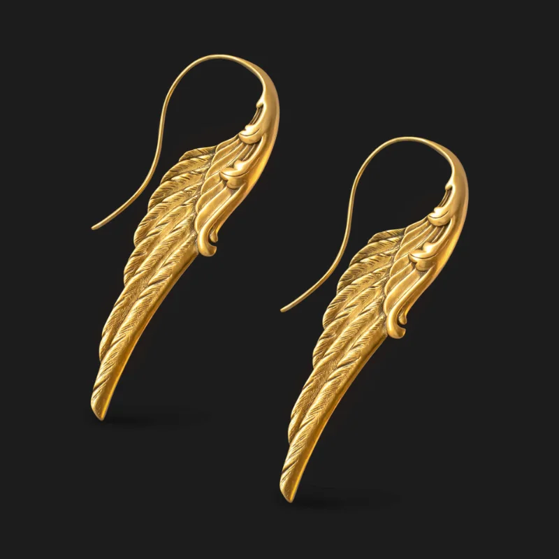 2023 New Angel Wings Pendant Earrings Retro Palace Style Alloy Hook Women's Earrings Jewelry
2023 New Angel Wings Pendant Earrings Retro Palace Style Alloy Hook Women's Earrings Jewelry