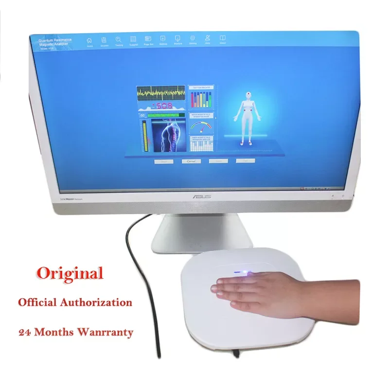 New QMR-998 Quantum Resonance Magnetic Analyzer Set Hand Touch Quantum Body Analyzer With 52 Reports 10th Generation Orignal
New QMR-998 Quantum Resonance Magnetic Analyzer Set Hand Touch Quantum Body Analyzer With 52 Reports 10th Generation Orignal