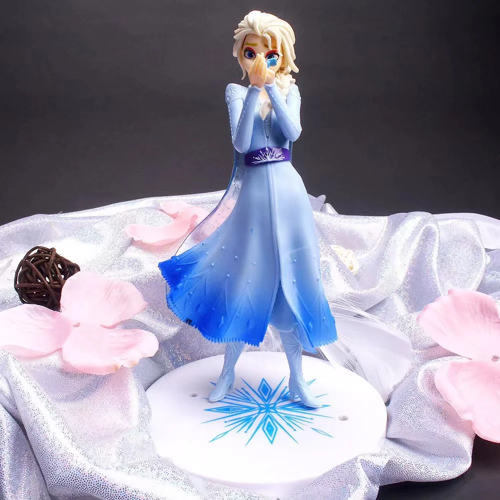 Disney Frozen 2 Elsa Princess Snow Queen PVC Action Figure Holding Fire Dragon In Hand Anime Dolls Toys For Kid Chrismas Gift
Disney Frozen 2 Elsa Princess Snow Queen PVC Action Figure Holding Fire Dragon In Hand Anime Dolls Toys For Kid Chrismas Gift