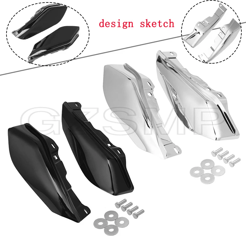 Motorcycle Heat Shield Mid-Frame Air Deflector Trim For Harley Touring Electra Street Glide CVO Ultra Road King 2009-2016 2015
Motorcycle Heat Shield Mid-Frame Air Deflector Trim For Harley Touring Electra Street Glide CVO Ultra Road King 2009-2016 2015