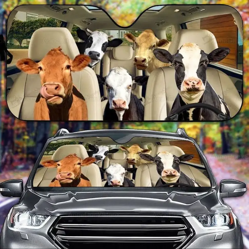 Cow Car Sun Shade, Cow Farm Life, Heifer Car Accessories, Auto Protector Window, Gift For Him, Gift For Father LNG242112A19 
Cow Car Sun Shade, Cow Farm Life, Heifer Car Accessories, Auto Protector Window, Gift For Him, Gift For Father LNG242112A19