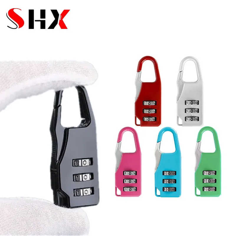 Mini 3 Combination Lock Candado Dial Digits Code Number Password Padlock Safety Travel Security Lock Luggage Lock Padlock Gym
Mini 3 Combination Lock Candado Dial Digits Code Number Password Padlock Safety Travel Security Lock Luggage Lock Padlock Gym