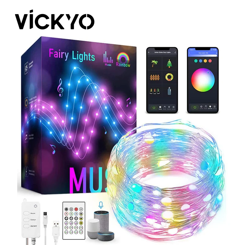 Светодиодные ленты VICKYO, свадебное украшение, умный уличный декор, медная проволока, украшение для сада, двора, окна
Светодиодные ленты VICKYO, свадебное украшение, умный уличный декор, медная проволока, украшение для сада, двора, окна