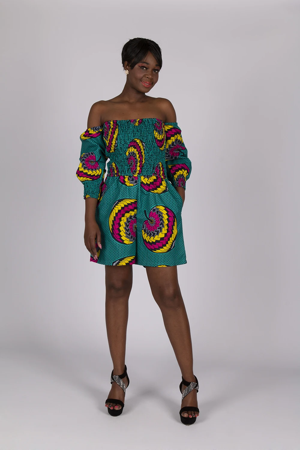 XL Африканский комбинезон для женщин, африканская одежда, готовая к отправке, эластичный Топ, сексуальные короткие комбинезоны в стиле бохо WY8435 
XL Африканский комбинезон для женщин, африканская одежда, готовая к отправке, эластичный Топ, сексуальные короткие комбинезоны в стиле бохо WY8435