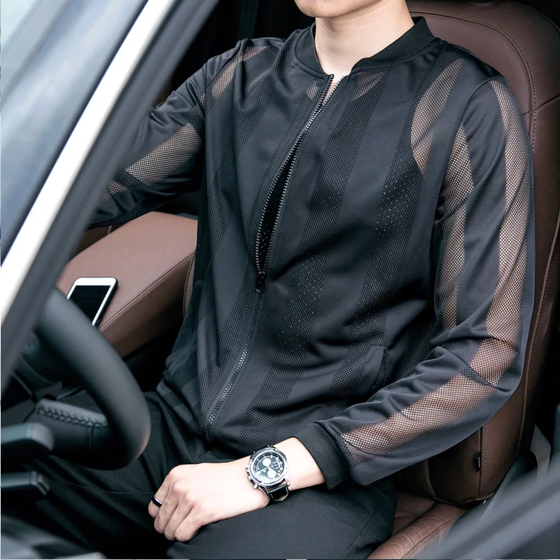 2020 Casual Thin Zippers No Jacket Men Stone Land Net Yarn Is Prevented In Clothes Baseball Coat Of Cultivate Morality Fashion
2020 Casual Thin Zippers No Jacket Men Stone Land Net Yarn Is Prevented In Clothes Baseball Coat Of Cultivate Morality Fashion