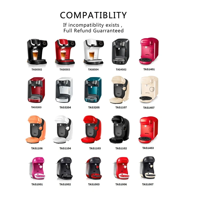 Reusable Coffee Capsules With Coffee Powder Hammer For Tassimo Machines Coffee Filter Refillable Coffee Pods
Reusable Coffee Capsules With Coffee Powder Hammer For Tassimo Machines Coffee Filter Refillable Coffee Pods
