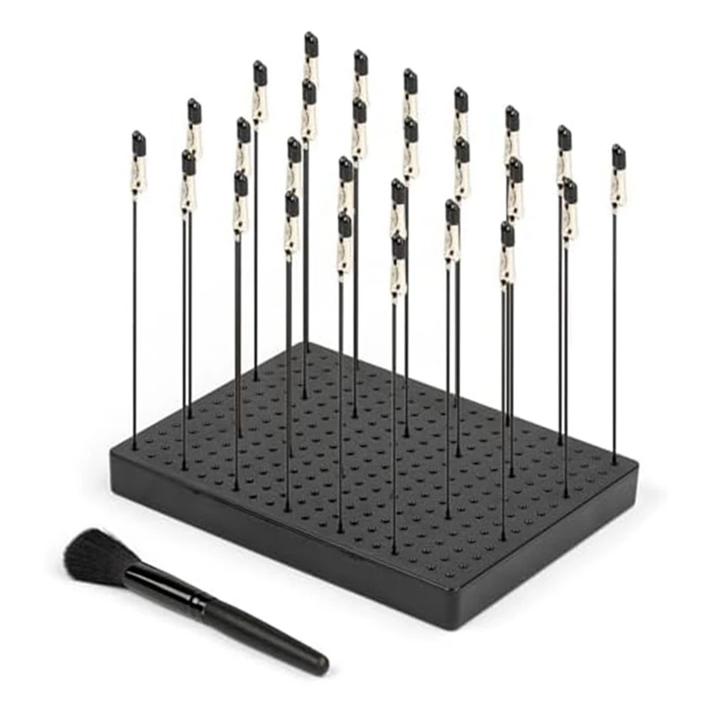 Model Painting Stand Base (19 X 14 Holes) And 27PCS Alligator Clip Sticks Set Modeling Tools For Airbrush Spra Durable
Model Painting Stand Base (19 X 14 Holes) And 27PCS Alligator Clip Sticks Set Modeling Tools For Airbrush Spra Durable